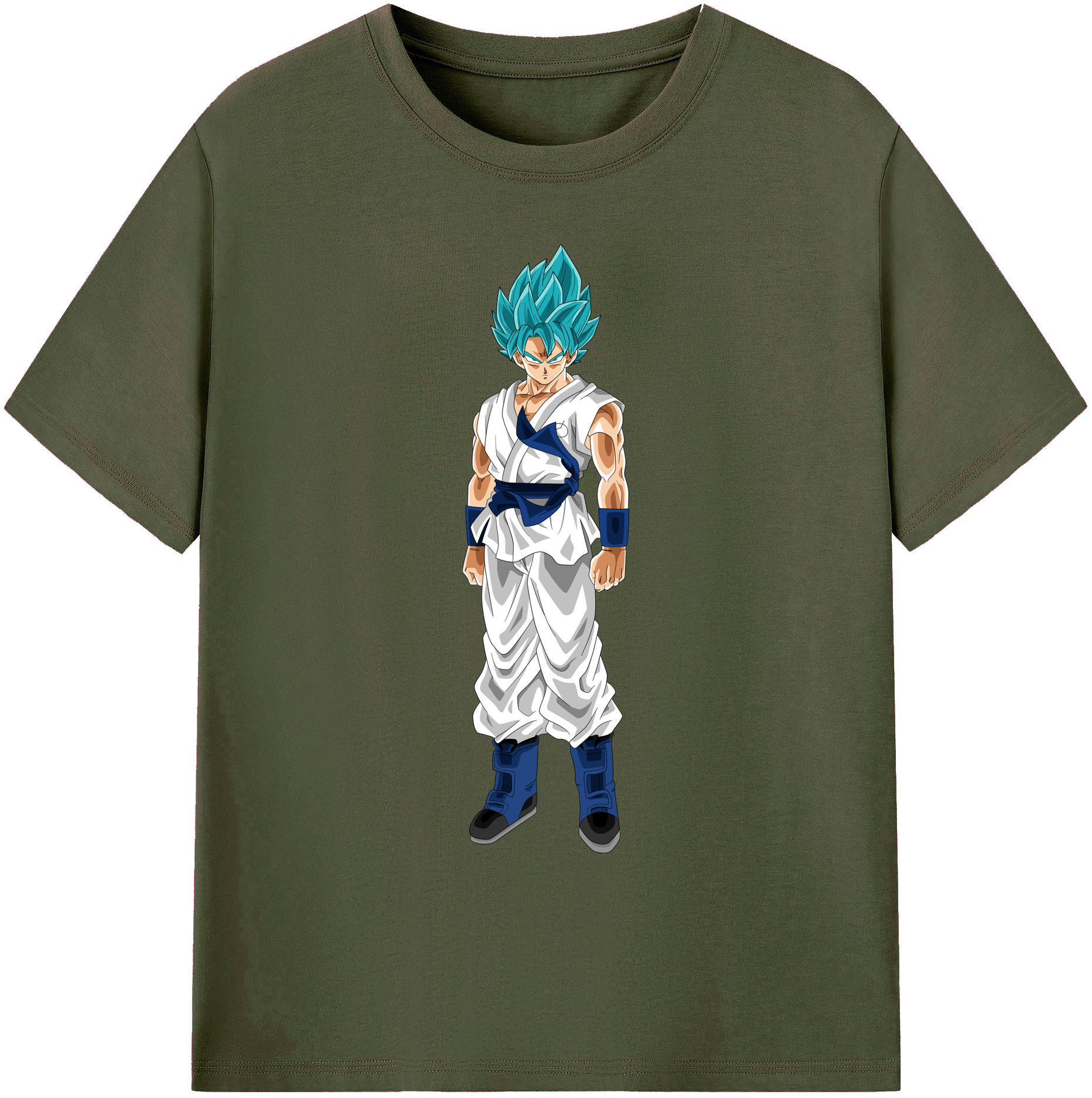 （画像用） ドラゴンボール 孫 悟飯（そんごはん）DRAGON BALL Son Gohan 綿100％ メンズ半袖Tシャツ｜肌触りやわらか＆通気性